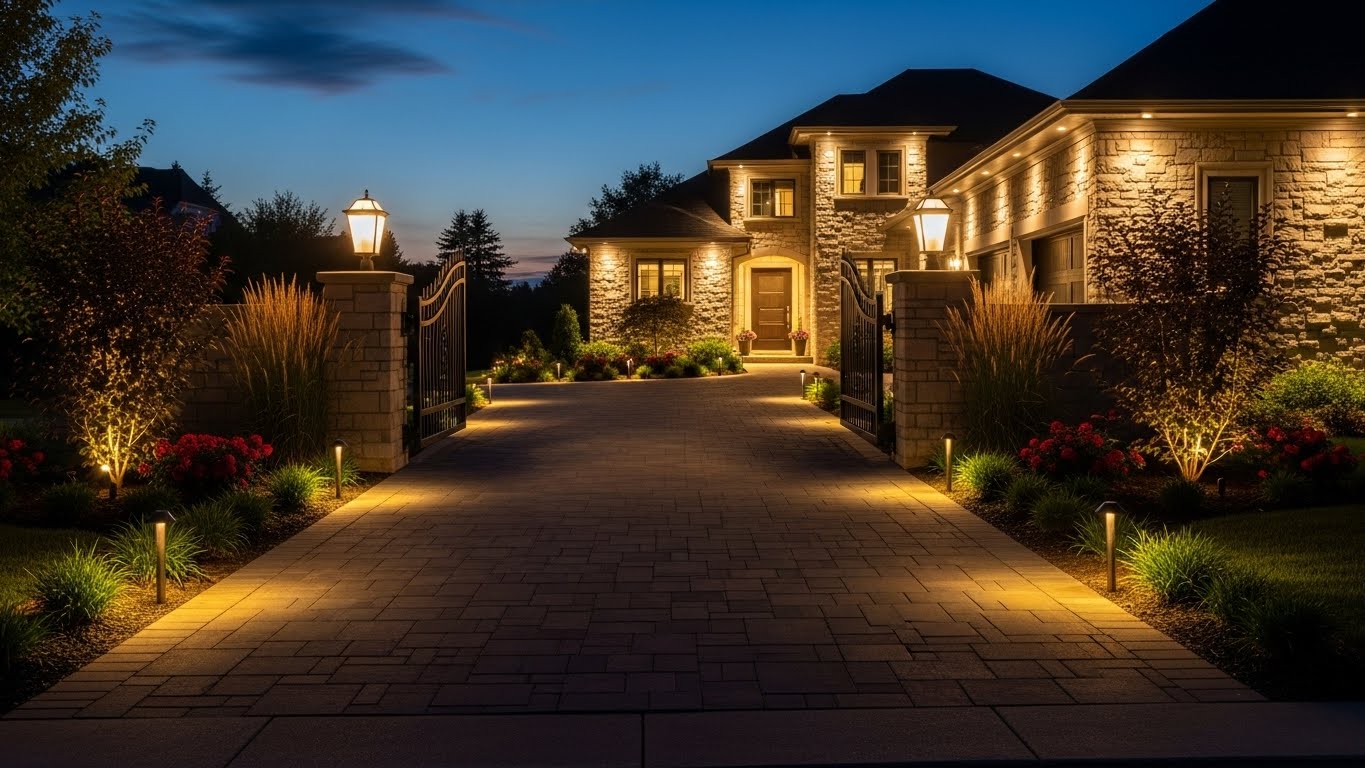 12 Driveway Lighting Ideas to Elevate Your Home’s Curb Appeal