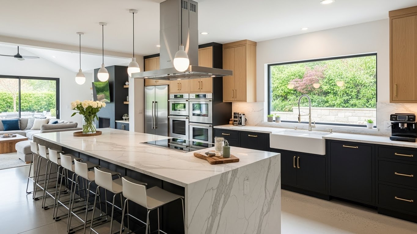 12 Open Concept Kitchen Inspirations Ideas