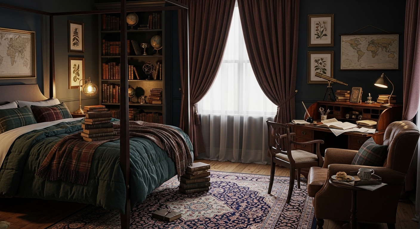 12 Dark Academia Bedroom Decor Cozy Ideas for a Scholarly Sanctuary