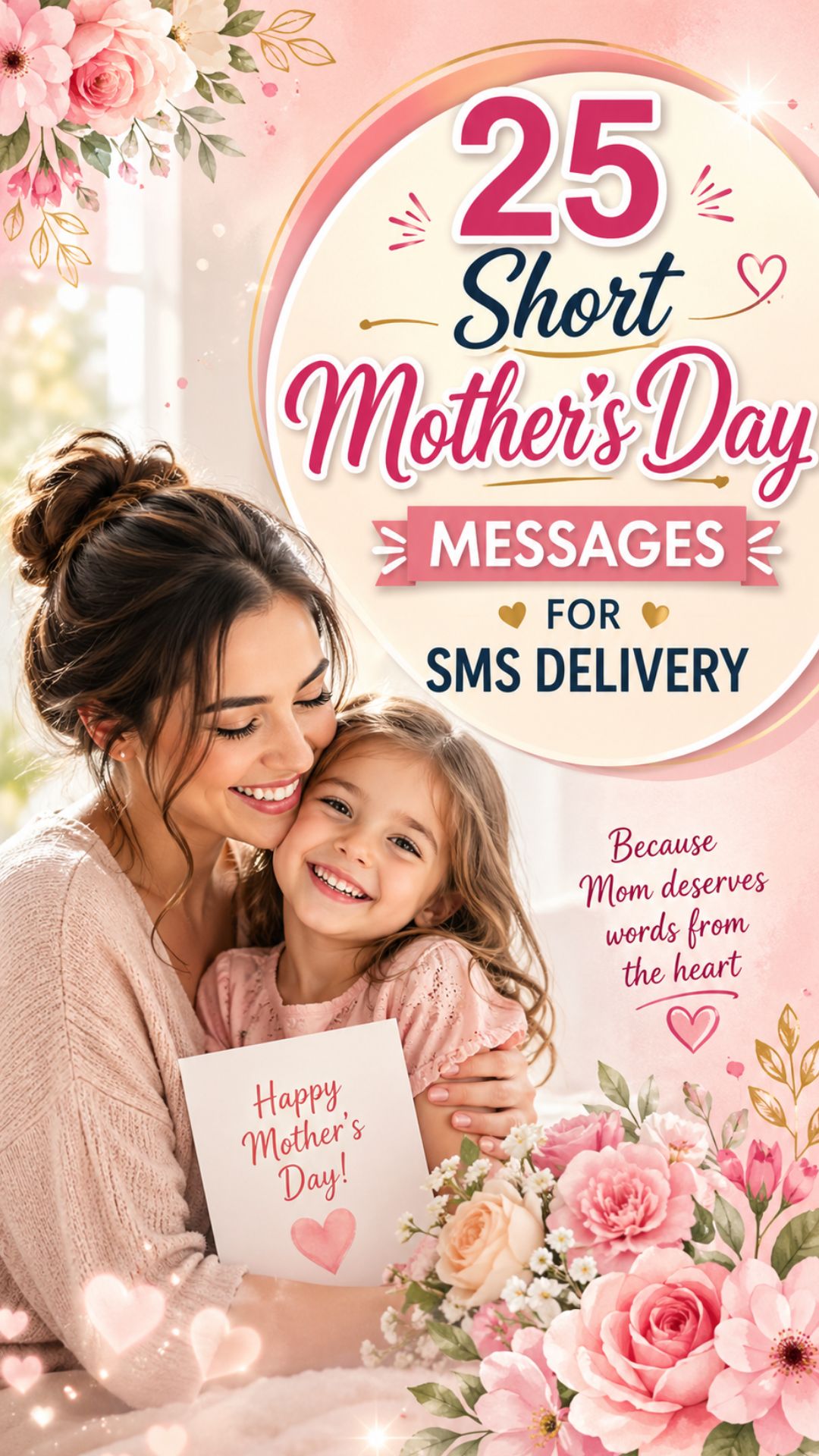 25 Short Mother’s Day Messages for SMS Delivery – HOME