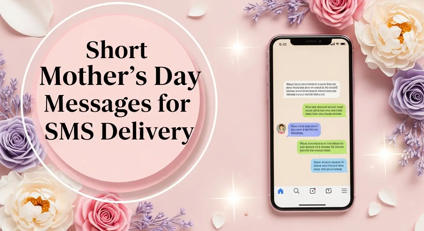 25 Short Mother’s Day Messages for SMS Delivery