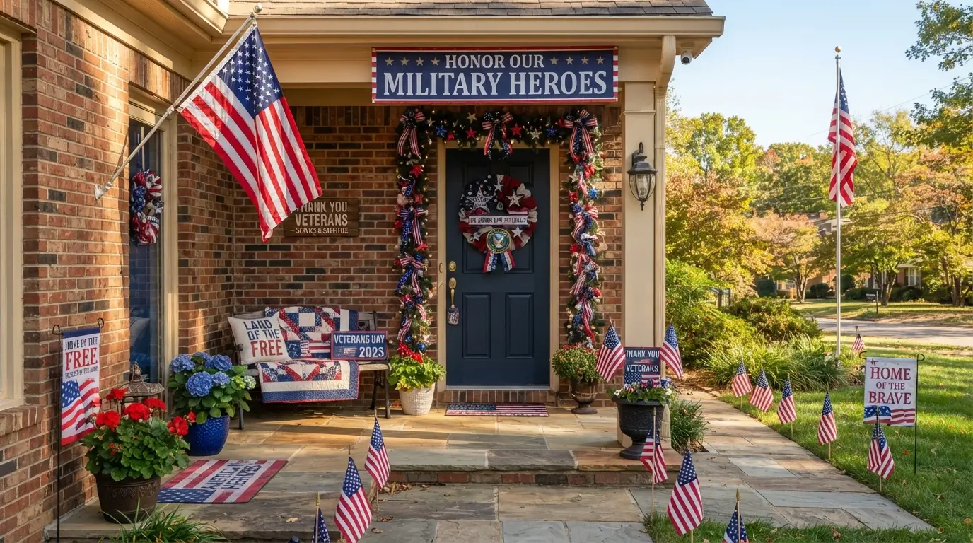Veterans Day Decorations for Home to Honor Our Military Heroes