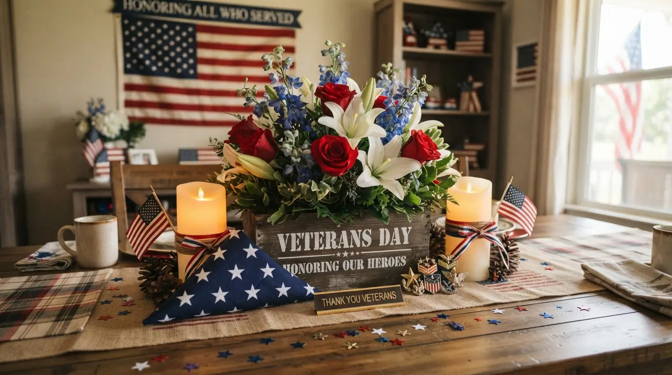 12 Veterans Day Centerpiece Ideas for a Memorable Tribute